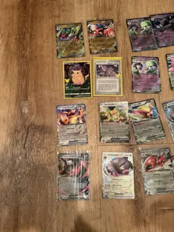 Pokemon Card Lot EX Full Art Holo Rare Bundle Pikachu Scizor Ho-Oh Collection - Image 2