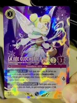 LORCANA carte promo challenge FR11 34/P3 La fee clochette 🌟Foil🌟 Neuve - Image 2