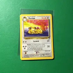 Persian 56/130 Base Set 2 2000 Pokemon Card Uncommon NM - Image 1