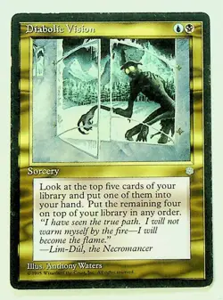 Diabolic Vision - Ice Age Regular Card - Image 1