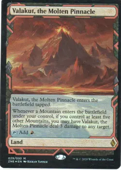 MTG: Zendikar Rising Expeditions: Foil Valakut, the Molten Pinnacle: LP Con - Image 1