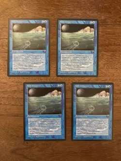 Tidal Influence NM+ x4 NEVER PLAYED MTG Fallen Empires Magic 4x FREE SHIPPING - Image 1