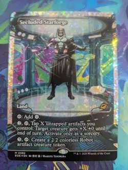 2025 MTG Secluded Starforge (Showcase) (Fracture Foil) Edge of Eternities Foil - Image 1