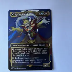 Kefka, Court Mage (Borderless) (Surge Foil) (0543) Final Fantasy MTG Foil NM - Image 1