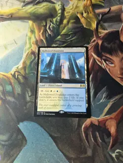 MTG Hallowed Fountain - Ravnica Allegiance NM/Reg English - Image 1