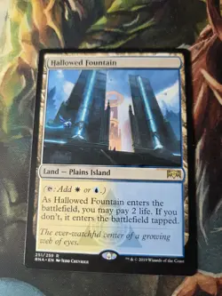 MTG Hallowed Fountain - Ravnica Allegiance NM/Reg English - Image 2