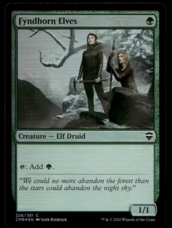 Fyndhorn Elves 228 Foil C Commander Legends - Image 1