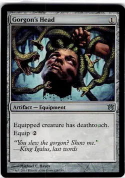 MTG Gorgon's Head Born of the Gods Uncommon #158 - Image 1