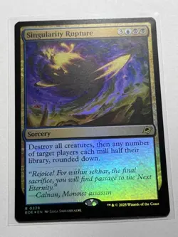Singularity Rupture Edge of Eternities Foil #228 - Image 1