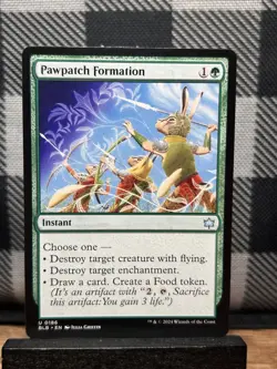MTG TCG: Pawpatch Formation 186, Bloomburrow - Image 1