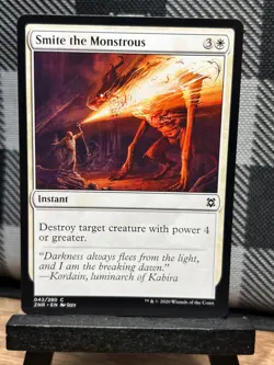 MTG TCG: Smite The Monstrous 42/280, Zendikar Rising - Image 1