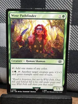 MTG TCG: Wose Pathfinder 190, Lord Of The Rings - Image 1