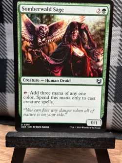 MTG TCG: Somberwald Sage 215, Innistrad Remastered - Image 1