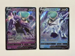 Calyrex Lot - Shadow & Ice Rider V/VMAX - Pokemon Sword&Shield - Chilling Reign - Image 4