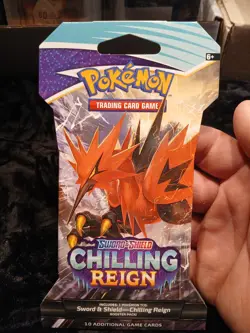 Pokemon TCG, Chilling Reign Sleeved Booster Pack, Sealed - Image 1