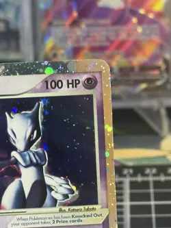 Pokemon TCG Mewtwo EX Ruby and Sapphire 101/109 Holo Ultra Rare MP - Image 3