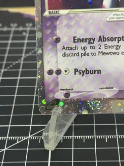 Pokemon TCG Mewtwo EX Ruby and Sapphire 101/109 Holo Ultra Rare MP - Image 5