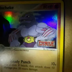Machoke 33/108 - STAMPED Reverse Holo - EX Power Keepers - POKEMON CARD - NM/LP - Image 3