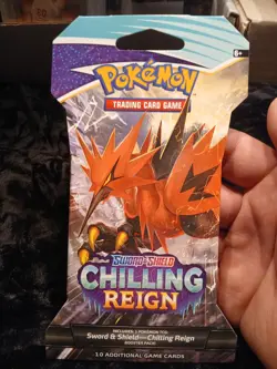 Pokemon TCG, Chilling Reign Sleeved Booster Pack, Sealed - Image 1