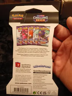 Pokemon TCG, Chilling Reign Sleeved Booster Pack, Sealed - Image 2