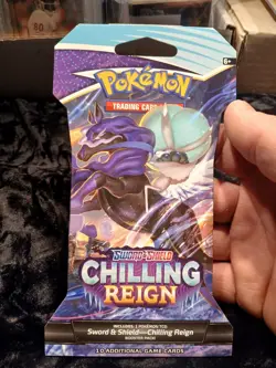 Pokemon TCG, Chilling Reign Sleeved Booster Pack, Sealed - Image 1