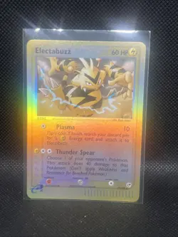 Pokemon TCG Electabuzz 35/100 Sandstorm E-Reader 2003 Holo Rare NM - Image 1