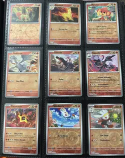 Pokemon TCG Stellar Crown Complete Base Set Nonholo,reverse,EX,A-spec - Image 3