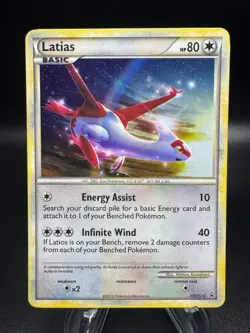 Pokemon HGSS Black Star Promo LATIAS Cosmos Holo #HGSS10 - Image 1
