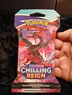 Pokemon TCG, Chilling Reign Sleeved Booster Pack, Sealed - Image 1