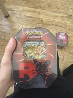 Pokemon TCG: Team Rocket Tin (x3 Tins - x1 Of Each Variant) New In Hand - Image 3