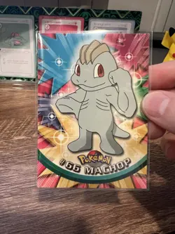 Pokemon Machop #66 Machoke #67 Machamp #68 1999 TOPPS TV Series Blue Label - Image 2