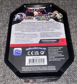 Pokemon - Paldean Fates Charizard Tin (International Variant/4 Packs) - Sealed - Image 2