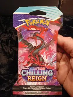 Pokemon TCG, Chilling Reign Sleeved Booster Pack, Sealed - Image 1