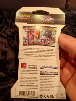 Pokemon TCG, Chilling Reign Sleeved Booster Pack, Sealed - Image 2