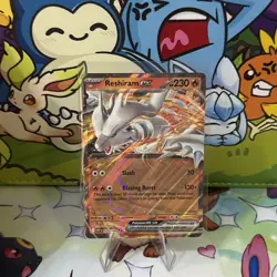 Reshiram EX (020/086) - White Flare - Pokemon TCG - NM - Image 2