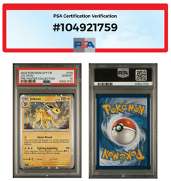 2025 POKEMON SVP EN SV BLACK STAR PROMO 169 JOLTEON PRE POSTER COLLECTION PSA 10 - Image 2