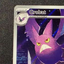 Pokemon TCG- Crobat - 093/086 - ME04: Chaos Rising (CRI) Illustration Rare NM - Image 3