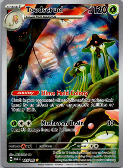Toadscruel 185/182 IR Full Art Paradox Rift Pokemon TCG - Image 1