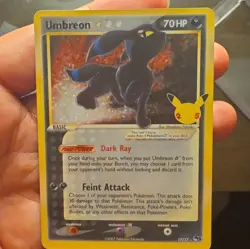 Pokemon Co. Umbreon Star 17/17 POP Series 5 Holo English 2007 Basic 70 HP - Image 5