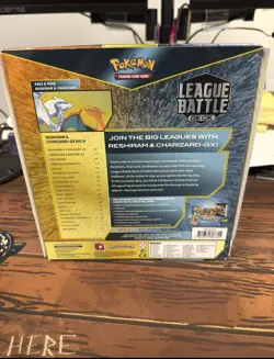 Pokemon TCG League Battle Deck Reshiram Charizard GX Sealed - Image 3