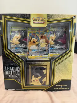 Pokemon Pikachu & Zekrom GX League Battle Deck Factory Sealed - Image 1
