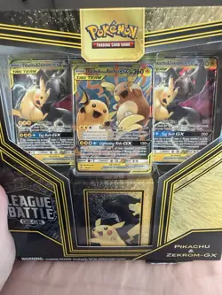 Pokemon Pikachu & Zekrom GX League Battle Deck Factory Sealed - Image 3