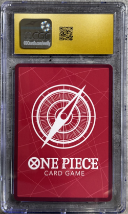 One Piece TCG JPN Shanks Alt Art CGC 10 Pristine, Emperors New World OP09-001 - Image 2