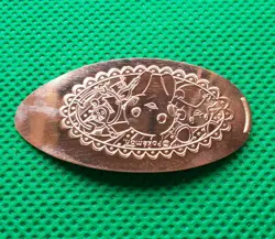 Pikachu Marill Pokemon Medal Coin Bronze Japanese Very Rare Nintendo Japan F/S - Image 3