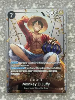 Monkey.D.Luffy - P-075 - Special Foil Promo - One Piece CCG - Image 1