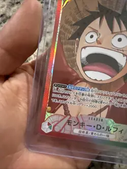 Monkey D Luffy OP13-001 L Leader Alt Art Carrying On His Will OPCG JP NM - Image 3