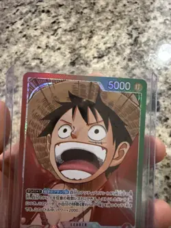 Monkey D Luffy OP13-001 L Leader Alt Art Carrying On His Will OPCG JP NM - Image 4
