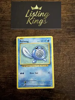 Poliwag 23/108 Basic Common XY Evolutions Pokemon Card LP - Image 2