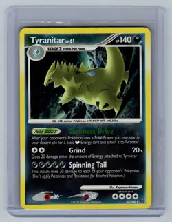 Tyranitar 30/100 Rare Stormfront Pokemon Card NM - Image 1