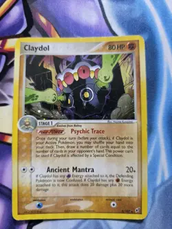 Pokemon TCG Claydol Card Deoxys Holo 5/107 - Image 1